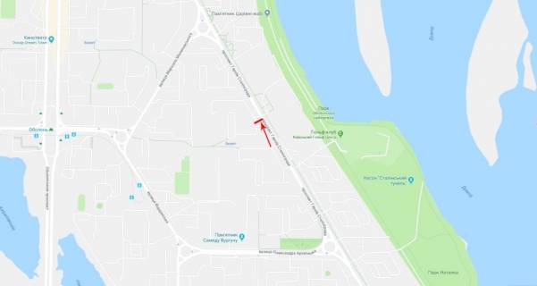 Билборд B в Киеве просп. Володимира Івасюка (Героїв Сталінграда). 13-А схема
