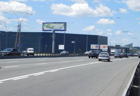 Бэклайт B в Киеве просп. Степана Бандери (Московський), розв'язка з просп. Володимира Івасюка (Героїв Сталінграда)  до Північного мосту фото 1