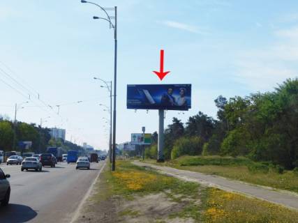 Бэклайт A в Киеве Братиславська вул. 550 м в напрямку Лісового пр-т фото 1