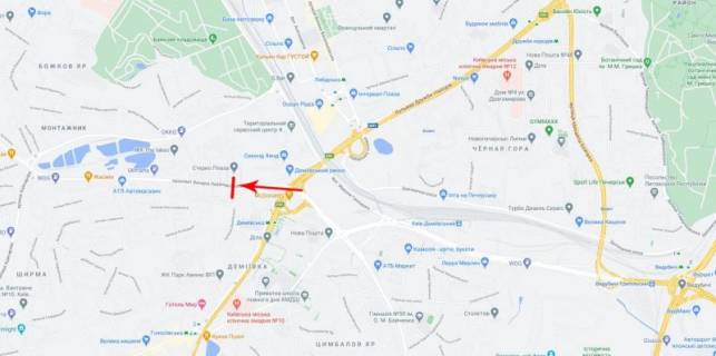 Билборд  в Киеве, 8x2  50.4071734800, 30.5131110000, схема