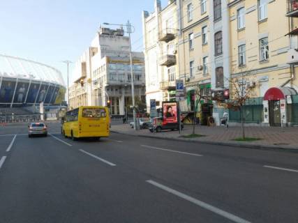 Білборд, Бігборд (Борд)  A у Києві, 1.2x1.8  Еспланадна вул. 34/2 Фото 1