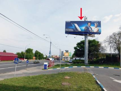 Бэклайт A в Киеве просп. Валерія Лобановського (Червонозоряний), біля пер.Новонародного, поруч заправка ТНК фото 1