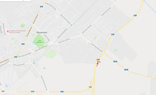 Бэклайт A в Киеве Виїзд з Києва, до Чернігова, виїзд на Бровари, до котедж. містечка Княжичі схема