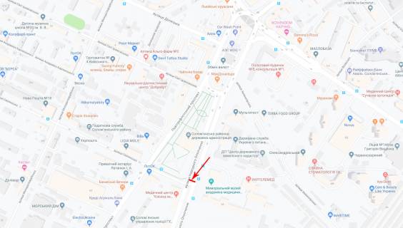 Citylight A in Kyiv Narodnogo opolcenna st. 5 scheme