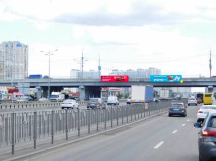 Билборд A в Киеве, 8x2  Бажана пр. / Григоренко пр., ст.м. `Позняки`, з центру фото 1