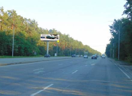 Мегаборд B в Киеве, 12x4  Міська вул., рух в напрямку АЗС "ANP", "WOG" та супермаркету "Novus" фото 1