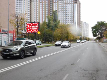 Скроллер B в Киеве, 3.14x2.3  Малевича Казимира вул. /Антоновича вул. (Горького), 112, в напрямку до ТЦ "Оушен Плаза" - 160826 фото 1