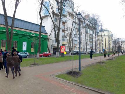 Ситискролл B в Киеве, 1.2x1.8  Липська вул. 15, бульварна частина, рух в напрямку Липський пр. фото 1