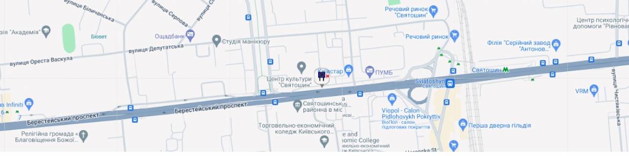 Видеоборд A в Киеве, 3x6  Перемоги пр-т 112, поруч з магазином "Watsons", рух в напрямку ст. м. "Житомирська" - 393855 схема