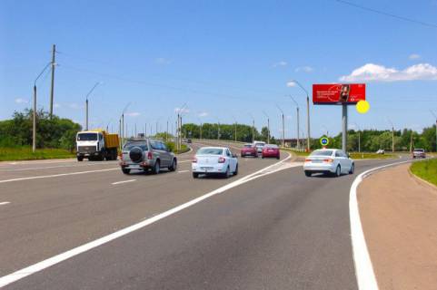 Білборд, Бігборд (Борд)  A у Києві, 12x4  Виїзд з Києва, до Чернігова, трансп.развязка, біля Бол. Димерки, віадук, до котедж. містечка Княжичі Фото 1