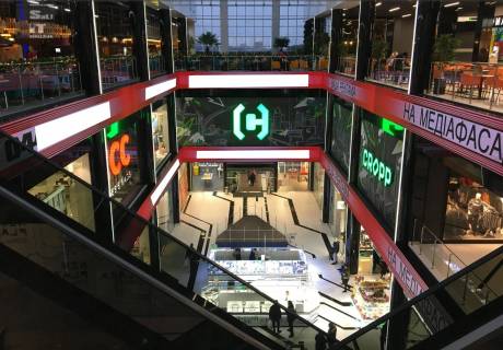 Видеоборд A в Днепр (Днепропетровск) ТРЦ NEO Plaza, вул. М. Кюрі,5 (внутрішній) - 449952 схема