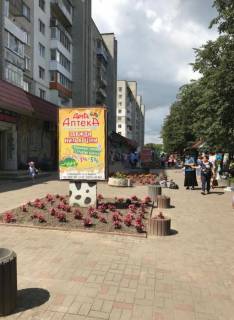 Ситилайт B в Новояворовске вул.Бандери 2 (Аптека Арта) фото 1