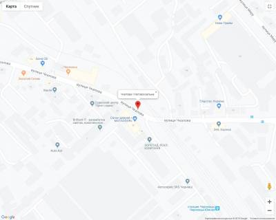 Билборд B в Черновцах Леоніда Каденюка (Чкалова)/ Маловокзальна схема