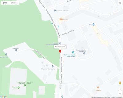 Билборд A в Черновцах Воробкевича, 19 схема