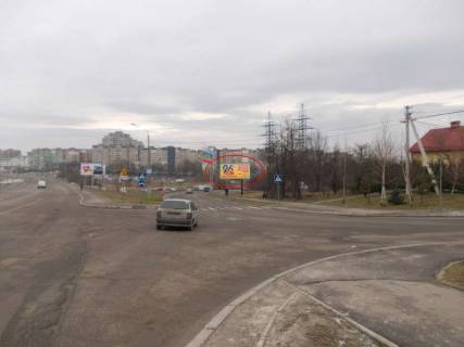 Билборд A в Львове, 6х3  Хуторівка, з їзд з моста правий ( до ринку Шувар) фото 1