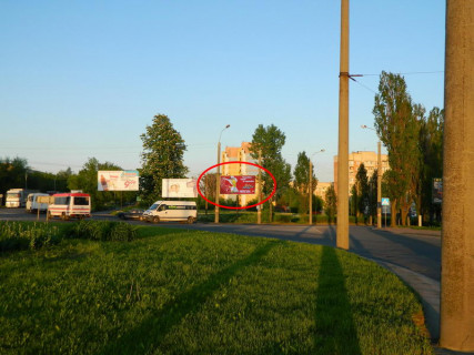Билборд A в Ровно, 6х3  Соборна  -  Млинівська фото 1