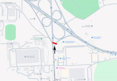 Билборд A в Тернополе, 6х3  Микуленецька ( Ватра) схема