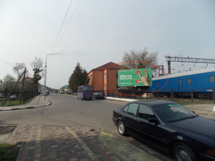 Билборд A в Стрые, 6х3  Вокзальна-Олесницького ( заїзд на вокзальну площу) фото 1