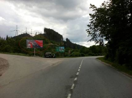 Билборд A в Славском, 6х3  І.Франка (поворот на Рожанку) фото 1