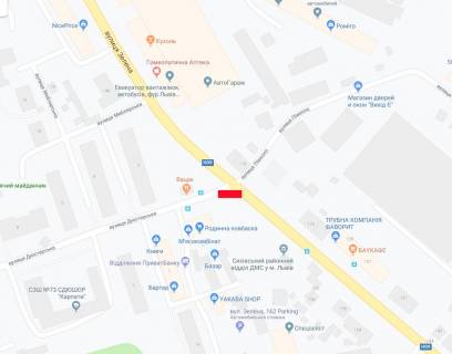 Скроллер A в Львове, 3,14х2,30  Зелена-Дністровська - 217152 схема
