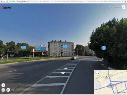 Билборд B в Львове, 6х3  Городоцька - вул. Сяйво (на вул. Городоцьку з вул. Сяйво) фото 1