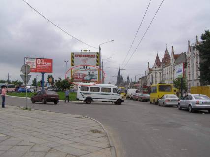 Білборд, Бігборд (Борд)  B у Львові Городоцька К1 (Приміський вокзал, напроти Привокзальний ринок ст. Б Нижній №4) Фото 1