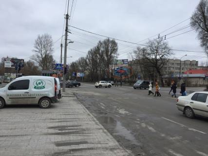 Білборд, Бігборд (Борд)  A у Тернополі, 6х3  Торговиця (Живова) - Шашкевича ( нижній) Фото 1