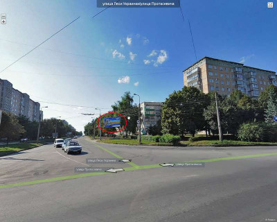 Билборд A в Тернополе, 6х3  Протасевича - Л. Українки фото 1