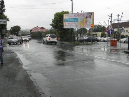 Билборд A в Ужгороде, 6х3  Станційна - Тихого фото 1