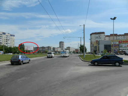 Билборд A в Львове, 6х3  Червоної Калини - Давидовича, (до Санта-Барбари) супермаркет ВАМ-СІЛЬПО фото 1
