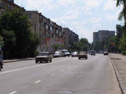 Билборд B в Львове, 6х3  Пасічна, 49 (до вул. Медової Печери, Б) фото 1