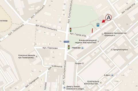 Prismatron, Prism A in Lviv, 6х3  Geroiv UPA  80 ST A ( salon mebliv, Klub Leroj) - 188023 scheme