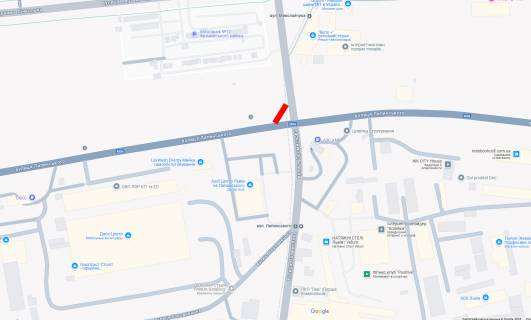 Скроллер A в Львове, 3,14х2,30  Миколайчука - Липинського (в центр) - 586323 схема