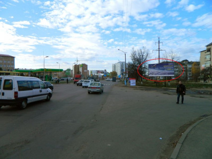 Билборд A в Ивано-Франковске, 6х3  Довженка-Сухомлинського (зап-ка "WOG") фото 1