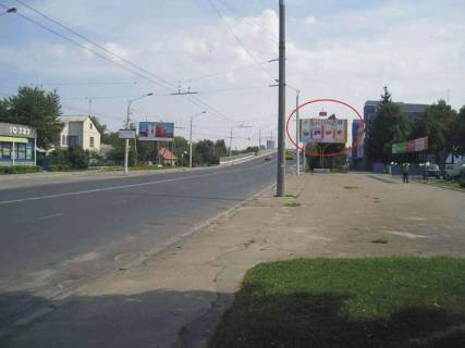 Билборд A в Луцке, 6х3  Рівненська фото 1