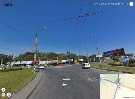 Білборд, Бігборд (Борд)  A у Тернополі, 6х3  Збаражське шосе - Бандери (в центр) Фото 1