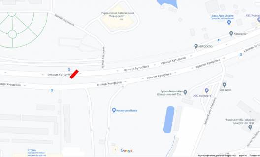 Призма  в Львове, 6х3  Хуторівка  ( пішохідний міст) від ринку Шувар - 294698 схема