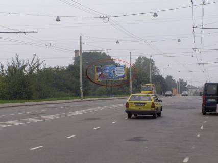 Билборд B в Львове Любінська (магазин "Меблі") ст. Б фото 1