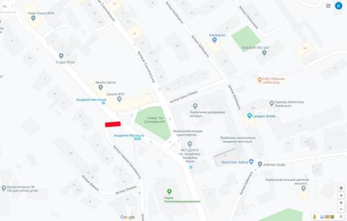 Scrolller, Scroll A in Lviv, 3,14х2,30  Stusa-Svencic'kogo ( kil'ce)  - 228005 scheme