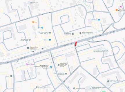 Скролер, Скрол A у Львові, 3,14х2,30  Сихівська, 1 (до вул. Зеленої від ТЦ "Іскра", А) - 586326 схема