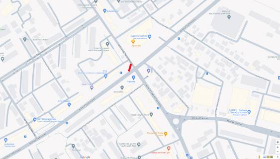 Скролер, Скрол A у Львові, 3,14х2,30  Столичне шосе (орієнтир ресторан GIARDINO) напрямок із Києва - 586317 схема