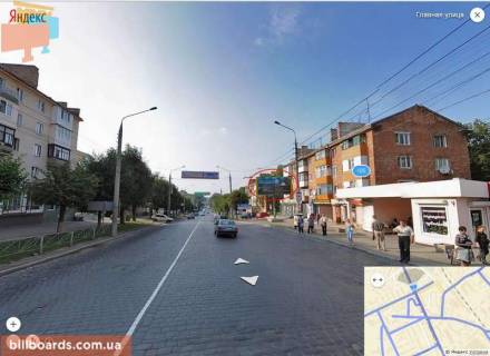 Билборд A в Черновцах, 6х3  Незалежності -  Головна фото 1