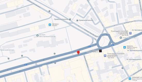 Скроллер A в Львове, 3,14х2,30  Городоцька К 10  (Привокзальний ринок ) з центру - 533594 схема