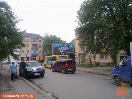 Билборд A в Ивано-Франковске, 6х3  Довга - Бельведерська (Московська) фото 1