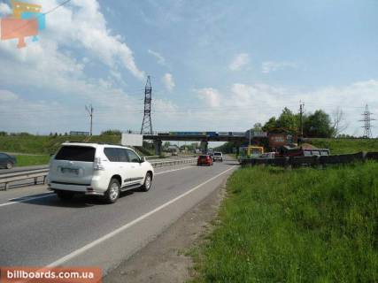 Билборд A в Стрые, 6х3  В'їзд до міста (Заправка ОККО) фото 1