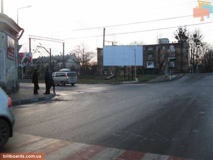 Билборд A в Стрые, 6х3  Нижанківського-Вокзальна (з центру) фото 1