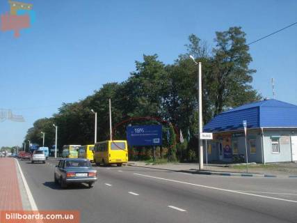 Билборд A в Львове, 6х3  Городоцька (в’їзд в місто) фото 1