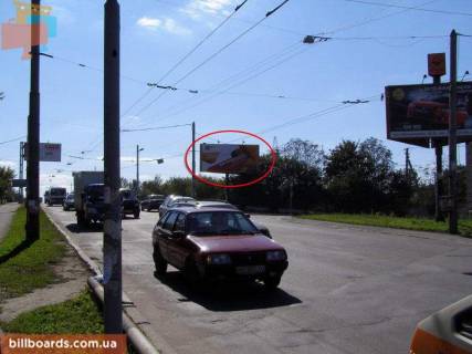 Билборд A в Львове, 6х3  вул. Кульпарківська - Антоновича - Окружна (міст) А  фото 1