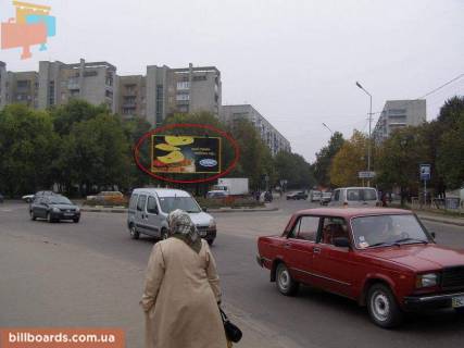 Билборд A в Львове, 6х3  Петлюри (ринок новий на розв'язці) від вул. Любінської фото 1
