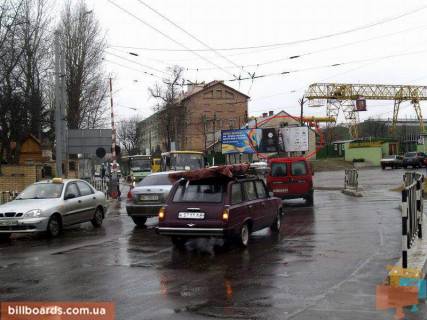 Билборд A в Львове, 6х3  Зелена, 143а (вул. Дж. Вашінгтона) фото 1
